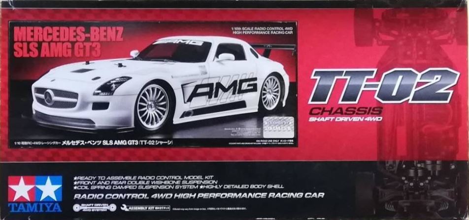 Tamiya tt02 store mercedes amg gt3