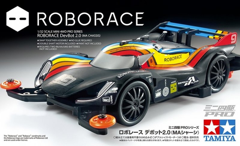 Tamiya Mini 4WD PRO Chevalier (MA Chassis) 1/32 Scale Model Kit