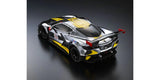Kyosho Mini -Z 32356CRY Chevrolet Corvette C8.R Chrome/Yellow