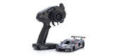 Kyosho Mini-Z 32356GMW Chevrolet Corvette C8.R Gunmetal/White MINI-Z RWD MR-04 readyset