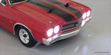 Kyosho 97054-4C LED Light Unit (Φ5/4 Bulbs/L=400/Clear)
