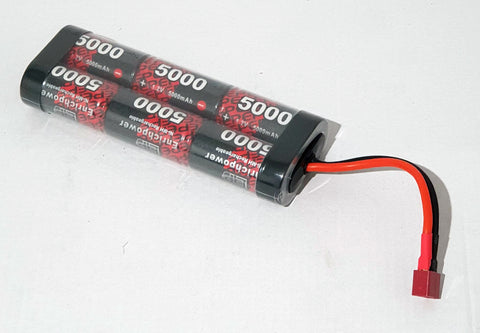 Enrichpower 7.2V NiMh 5000mAH Battery (Deans Connector)