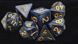 Charcoal - 7pc Polyhedral Dice Set