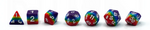 Rainbow - 7pc Polyhedral Dice Set