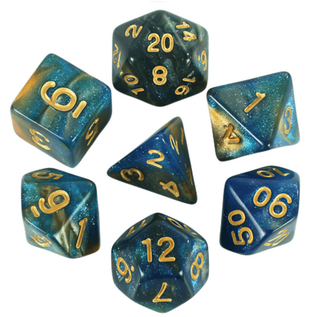 Helix Nebula - 7pc Polyhedral Dice Set