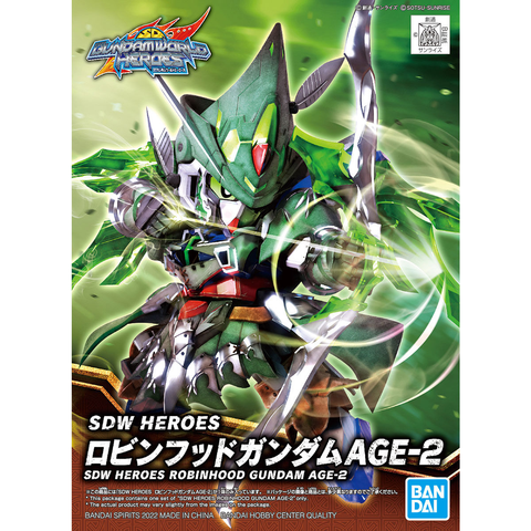 SD Gundam World Heroes Robinhood Gundam AGE-2