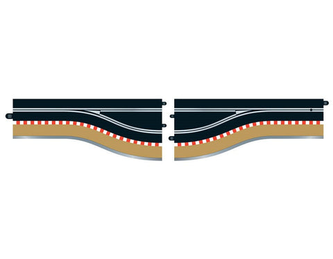 Scalextric C7014 Pit Lane Track Left Hand - Includes Sensor