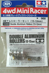 Tamiya Mini 4wd 15398 Double Aluminum Rollers 13-12mm