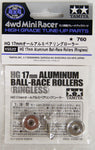 Tamiya Mini 4wd 15522 GP.522 HG 17mm Aluminum Ball-Race Rollers (Ringless)