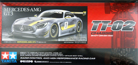 Tamiya RC 58639 Mercedes-AMG GT3 (TT-02 Chassis)