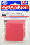 Tamiya Mini 4wd 95566 Brake Sponge Set (1mm Red)