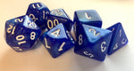 DnD Polyhedral  Dice Set 7pcs - Blue/White