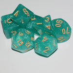 Green Opal  - 7pc Polyhedral Dice Set