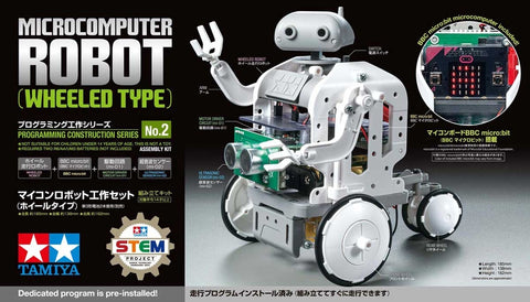 Tamiya Education 71202 Microcomputer Robot (Wheeled Type)