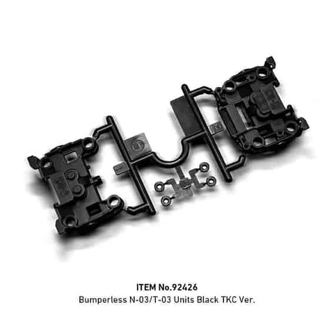 Tamiya Mini 4wd 92426 Bumperless N-03/T-03 Units (Black)
