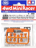 Tamiya Mini 4wd 95560 Low-Friction Plastic Bearing Set (Orange)