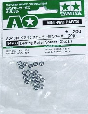 Tamiya Mini 4wd 94768 Bearing Roller Spacers (20pcs)