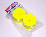 Tamiya RC 54749 OP.1749 Buggy Rear Dish Wheel (Hex Hub) Yellow
