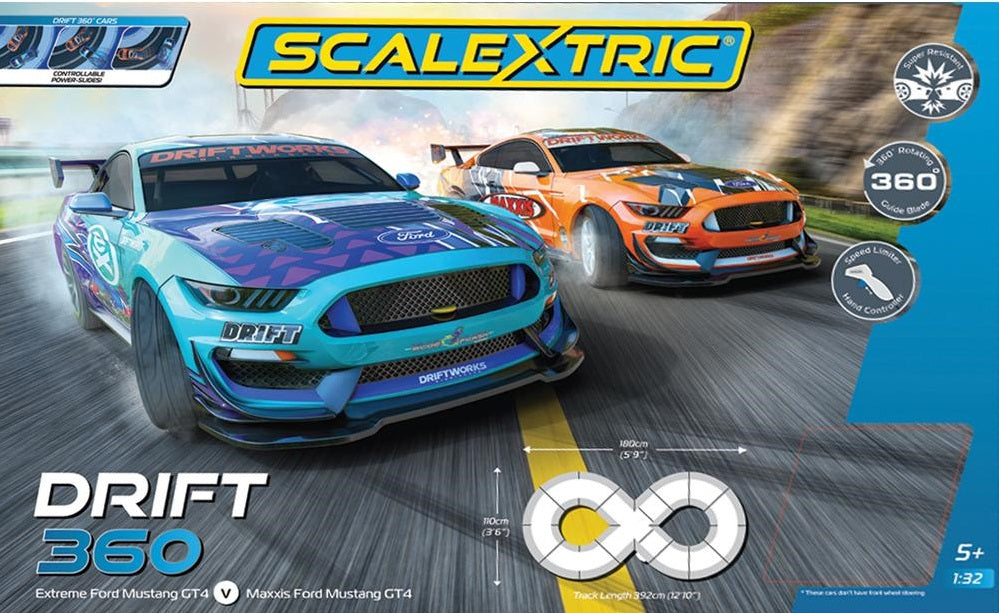 Scalextric C1421 Scalextric Drift 360 Race Set – Totara Hobbies Limited