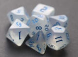 Iridescent Blue - 7pc Polyhedral Dice Set