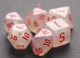 Iridescent Red - 7pc Polyhedral Dice Set