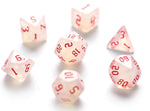 Iridescent Red - 7pc Polyhedral Dice Set