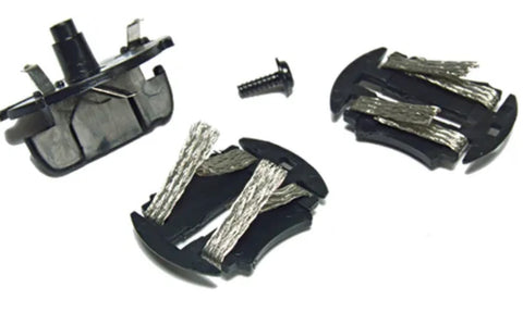 Scalextric C8330 Drift Guide Blade 2 Braid Plates 1 Screw