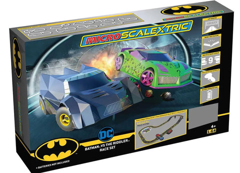 Micro Scalextric Set G1170M Batman vs The Riddler Set