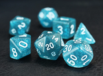 Aqua Translucent - 7pc Polyhedral Dice Set