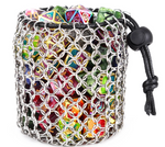 Chainmail Dice Bag (Silver)