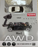 Kyosho Mini-Z RTR 32628PW AWD Nissan GT-R R35 White Pearl