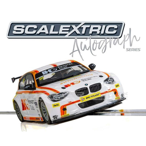 Scalextric C3784AE Autograph Series BTCC BMW 125 - Andy Priaulx
