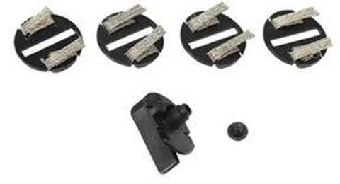 Scalextric C8329 Guide Blade /Braid plates/Screw