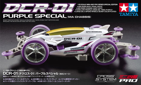 Tamiya Mini 4wd 95372 DCR-01 Purple Special
