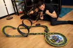 Micro Scalextric Set G1177M Batman vs Joker The Race For Gotham City.