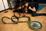 Micro Scalextric Set G1177M Batman vs Joker The Race For Gotham City.