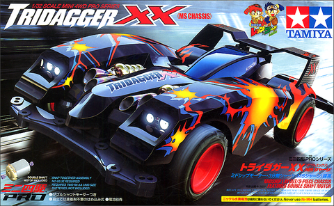 Tamiya Mini 4wd 18629 Tridagger XX (MS Chassis)