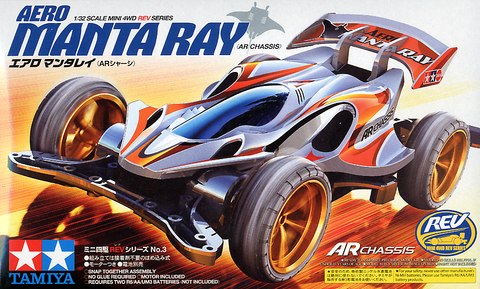 Tamiya Mini 4wd 18703 Aero Manta Ray (AR Chassis)