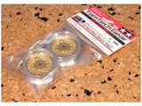 Tamiya RC 40555 TamTech GT-01 Gold Mesh Wheels Rear (2pcs)