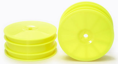 Tamiya RC 54748 OP.1748 4WD Buggy Front Dish Wheels (Hex Hub) Yellow