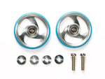 Tamiya Mini 4wd 95327 19mm Aluminum Bearing Roller (Light Blue)
