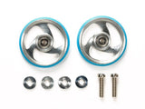 Tamiya Mini 4wd 95327 19mm Aluminum Bearing Roller (Light Blue)