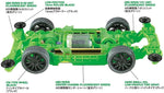Festa Jaune L Green Special (Polycarbonate Body, MS Chassis)