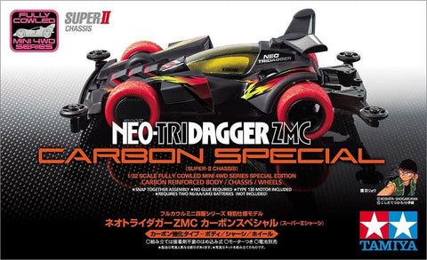 Tamiya Mini 4wd 95508 Neo-Tridagger ZMC Carbon Special (Super-II Chassis)