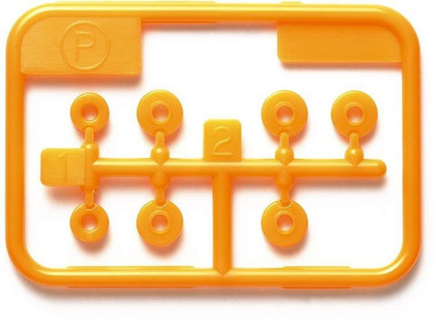 Tamiya Mini 4wd 95560 Low-Friction Plastic Bearing Set (Orange)