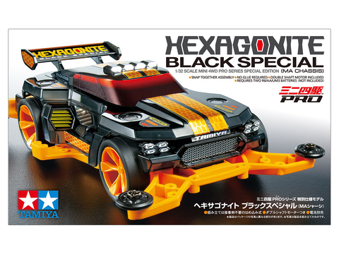 Tamiya Mini 4wd 95565 Hexagonite Black Special (MA Chassis)