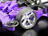 Tamiya Mini 4wd 95571 Exflowly Polycarbonate Body Special (Purple) (MS Chassis)