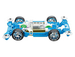 Tamiya Mini 4wd 95572 Rayvolf Polycarbonate Body Special (Light Blue) (MS Chassis)