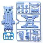 Tamiya Mini 4wd 95629 VZ Color Chassis Set (Pastel Blue)