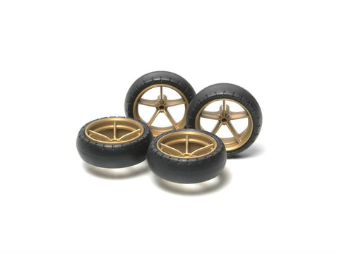 Tamiya Mini 4wd 15368 Large Diameter Narrow Light Weight Wheels and Tires